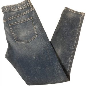 J CREW Distressed Toothpick Jeans